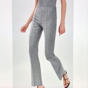 Zara metallic legging trousers S XS